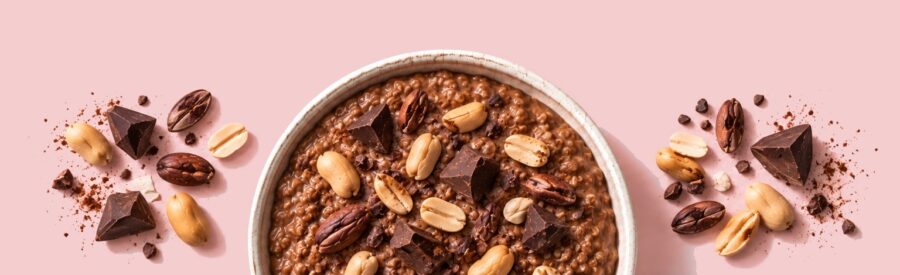 Granola v miske
