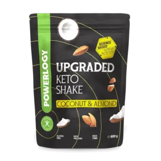 Powerlogy Upgraded Keto Shake Coconut & Almond 600 g
