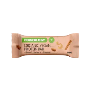 Powerlogy Organic Vegan Protein Bar 50 g