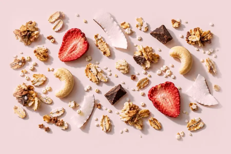 Powerlogy Upgraded Low Carb Granola Choco &amp; Strawberry 700 g